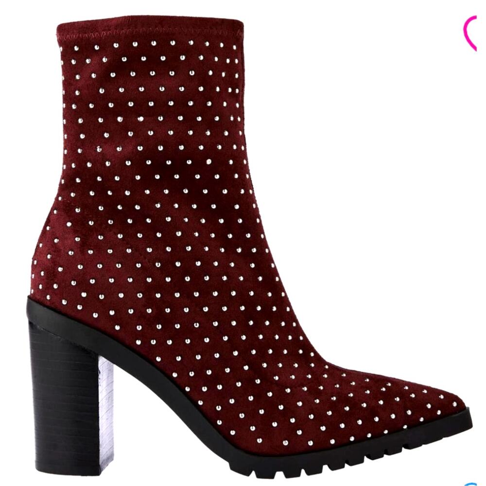 Charles by Charles David Studded Stretch Bootie Danielle 6.5 - Picture 2 of 15